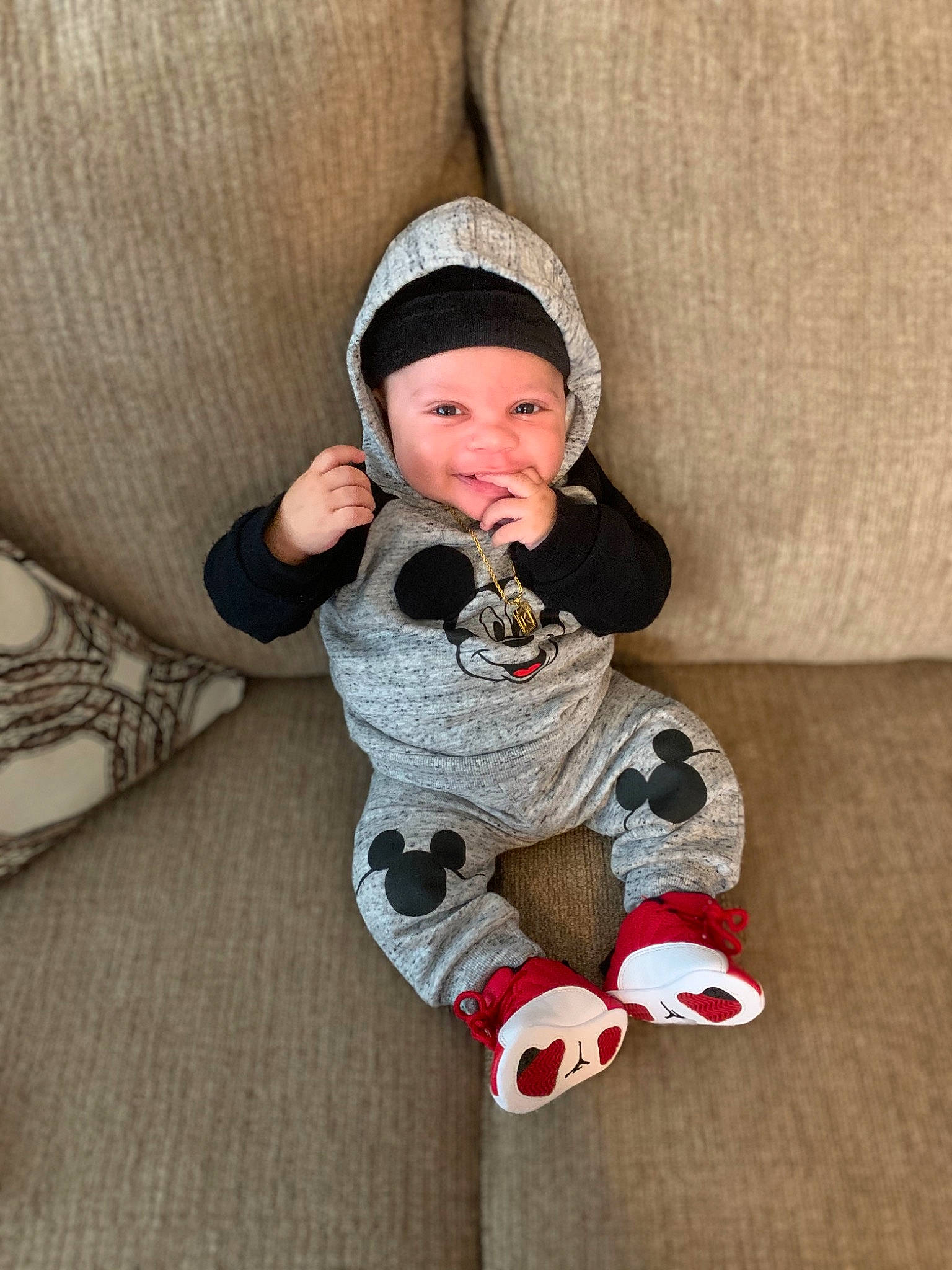 Kyngston joined the competition — help win amazing prizes! baby, baby_toddler_clothing, child, headwear, joy, person, red, skin, toddler