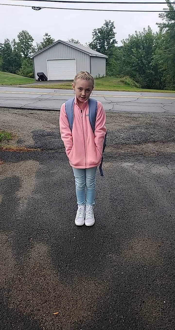 Rae joined the competition — help win amazing prizes! asphalt, cottage, denim, electric_blue, fun, grass, grassland, house, landscape, lane, leisure, person, plant, recreation, road, road_surface, shadow, sidewalk, soil, tree