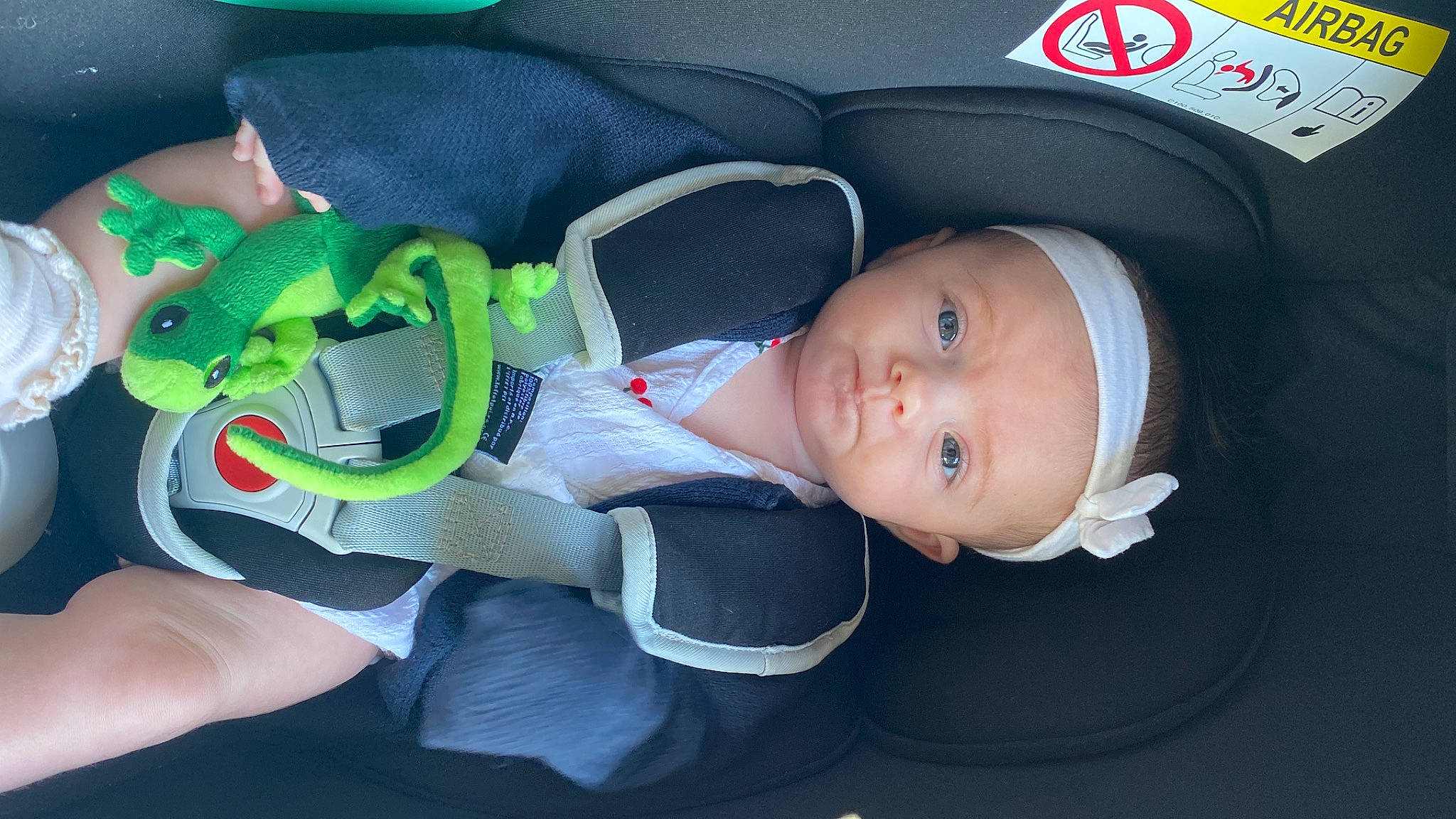 Romy a rejoint le concours — aidez-le/la à gagner de superbes lots ! auto_part, baby, baby_carriage, baby_products, baby_safety, baby_toddler_clothing, car_seat, carmine, child, comfort, hat, head, person, sitting, toddler, tree, walking_shoe