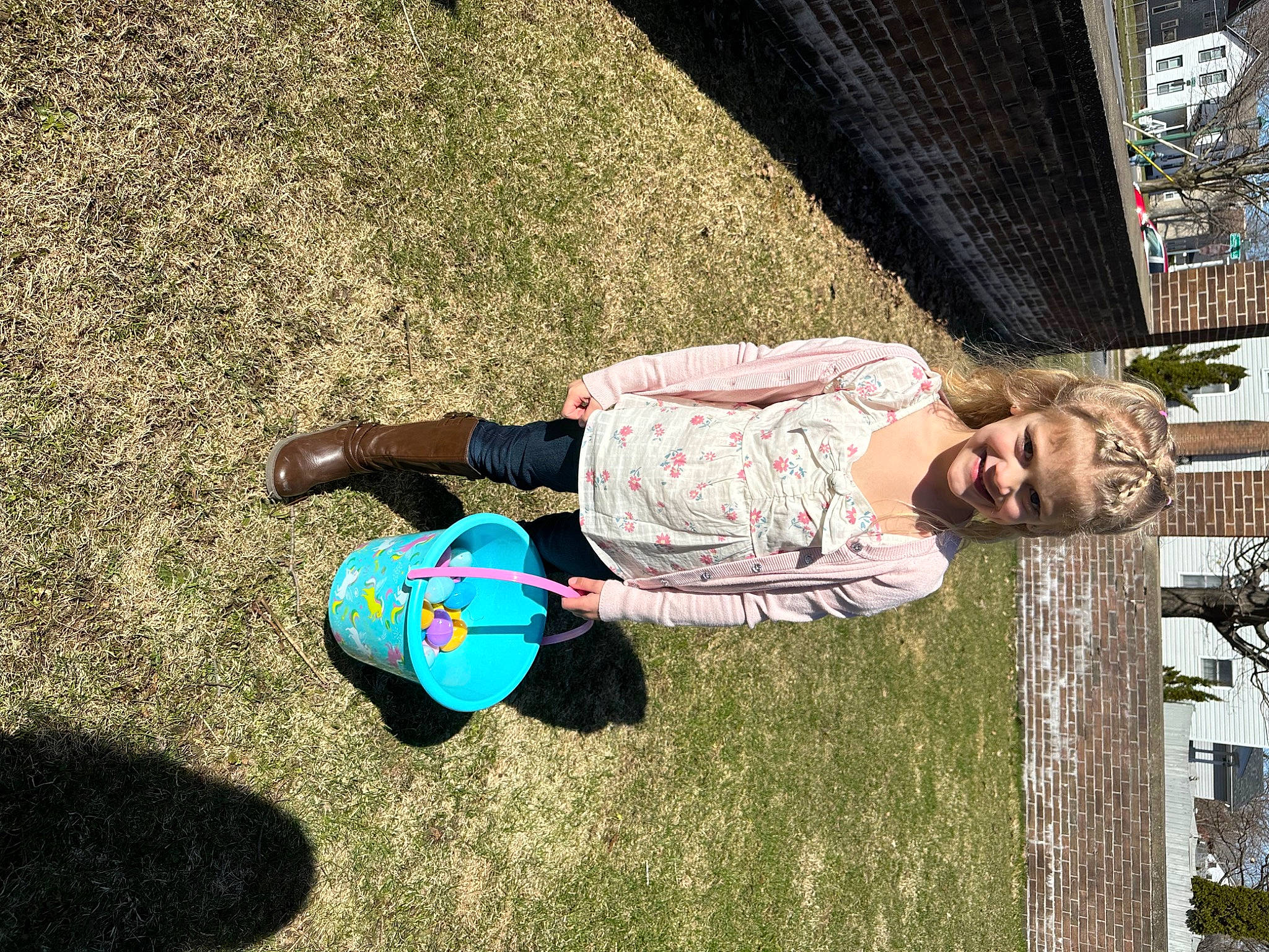 Raylyn joined the competition — help win amazing prizes! child, city, electric_blue, fun, grass, grassland, happy, joy, lawn, leisure, musical_instrument, people_in_nature, person, plant, recreation, shadow, sitting, soil, toddler, tree