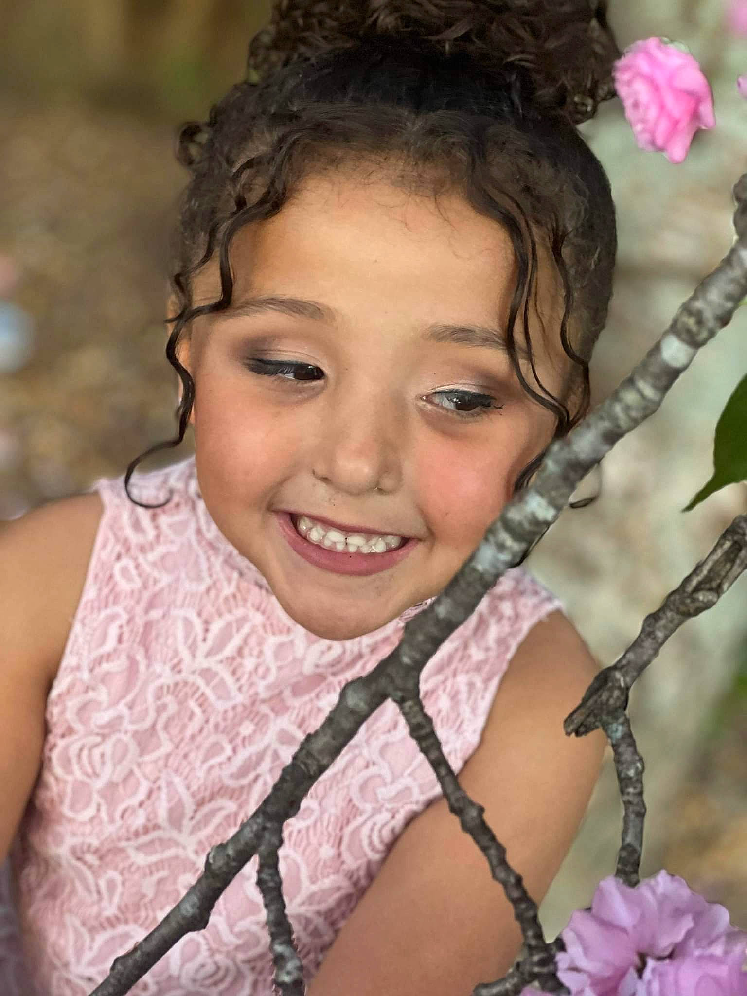 Abigail joined the competition — help win amazing prizes! adaptation, beauty, black_hair, cheek, child, chin, eye, eyebrow, eyelash, flash_photography, forehead, happy, iris, jewellery, joy, lip, person, pink, skin, smile