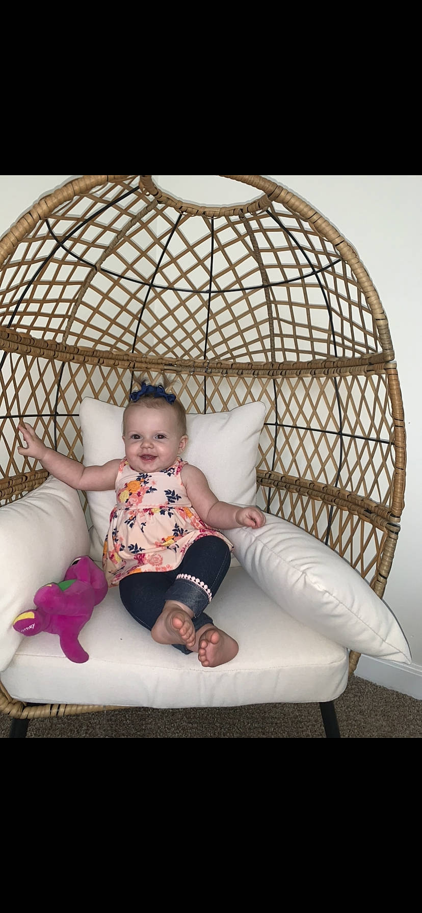 River joined the competition — help win amazing prizes! baby, baby_products, baby_toddler_clothing, baby_toys, black, child, comfort, foot, joy, leg, linens, mesh, pattern, person, photograph, product, sitting, sleeve, sock, toddler
