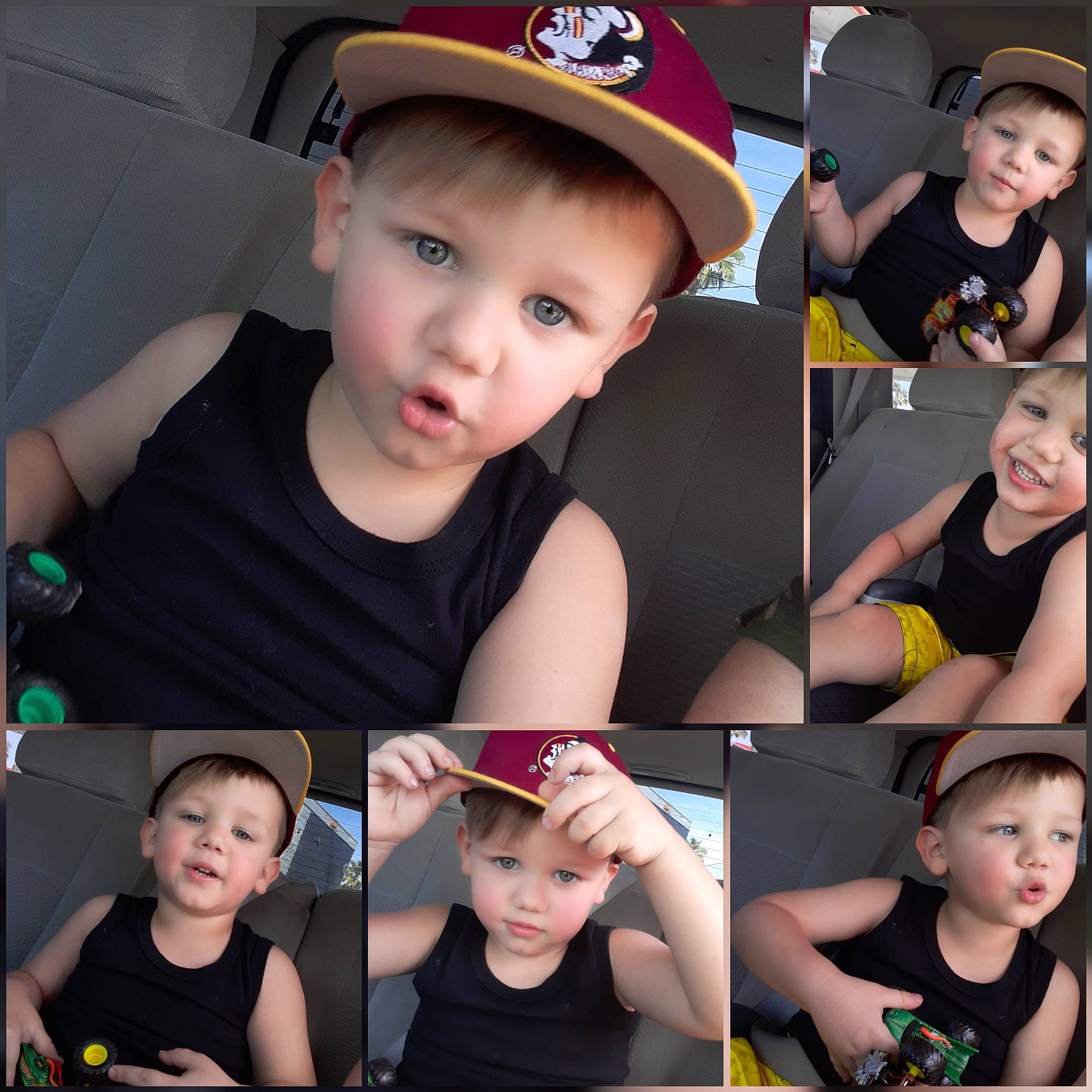 Kace joined the competition — help win amazing prizes! chin, clothing, eye, face, facial_expression, fun, hairstyle, happy, hat, head, headgear, headwear, human, joy, mammal, neck, people, person, photograph, product