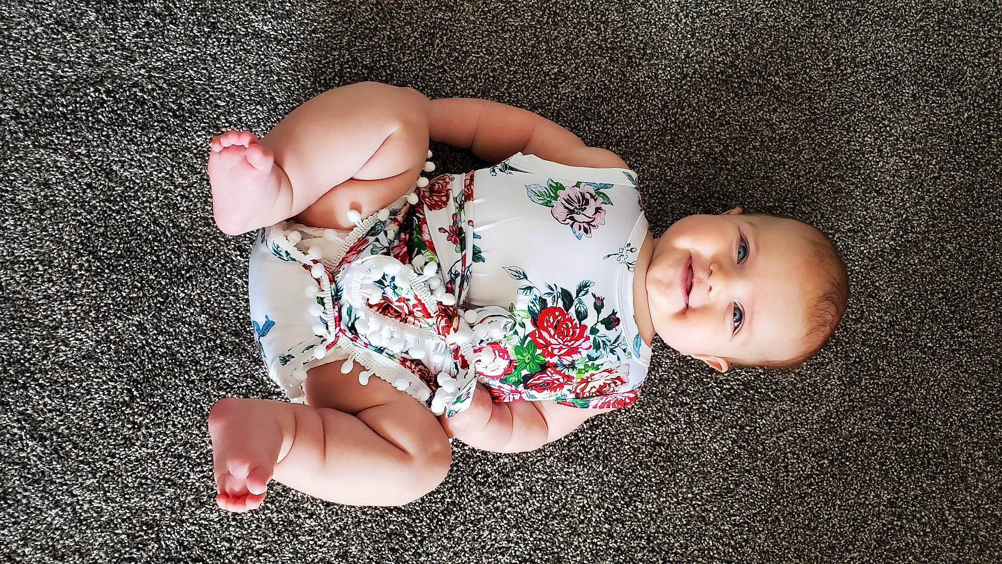 Remington joined the competition — help win amazing prizes! baby, baby_toddler_clothing, beauty, cheek, child, dress, foot, grass, green, hand, head, human_leg, joy, leaf, leg, person, photography, pink, plant, sitting