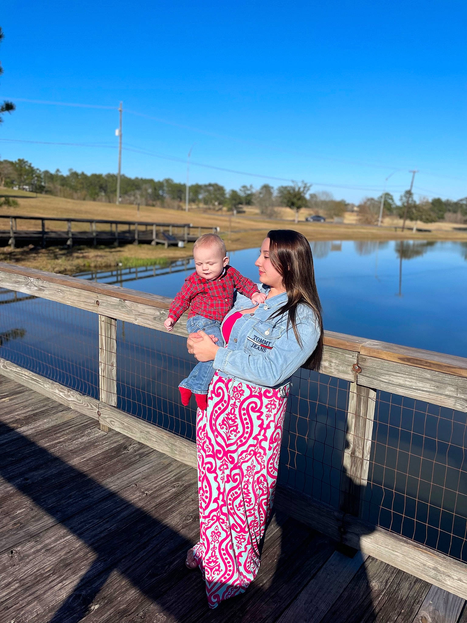 Marco joined the competition — help win amazing prizes! boardwalk, bridge, formal_wear, fun, happy, horizon, lake, lake_district, leisure, pattern, people_in_nature, person, recreation, reservoir, sky, street_fashion, tourism, travel, tree, vacation