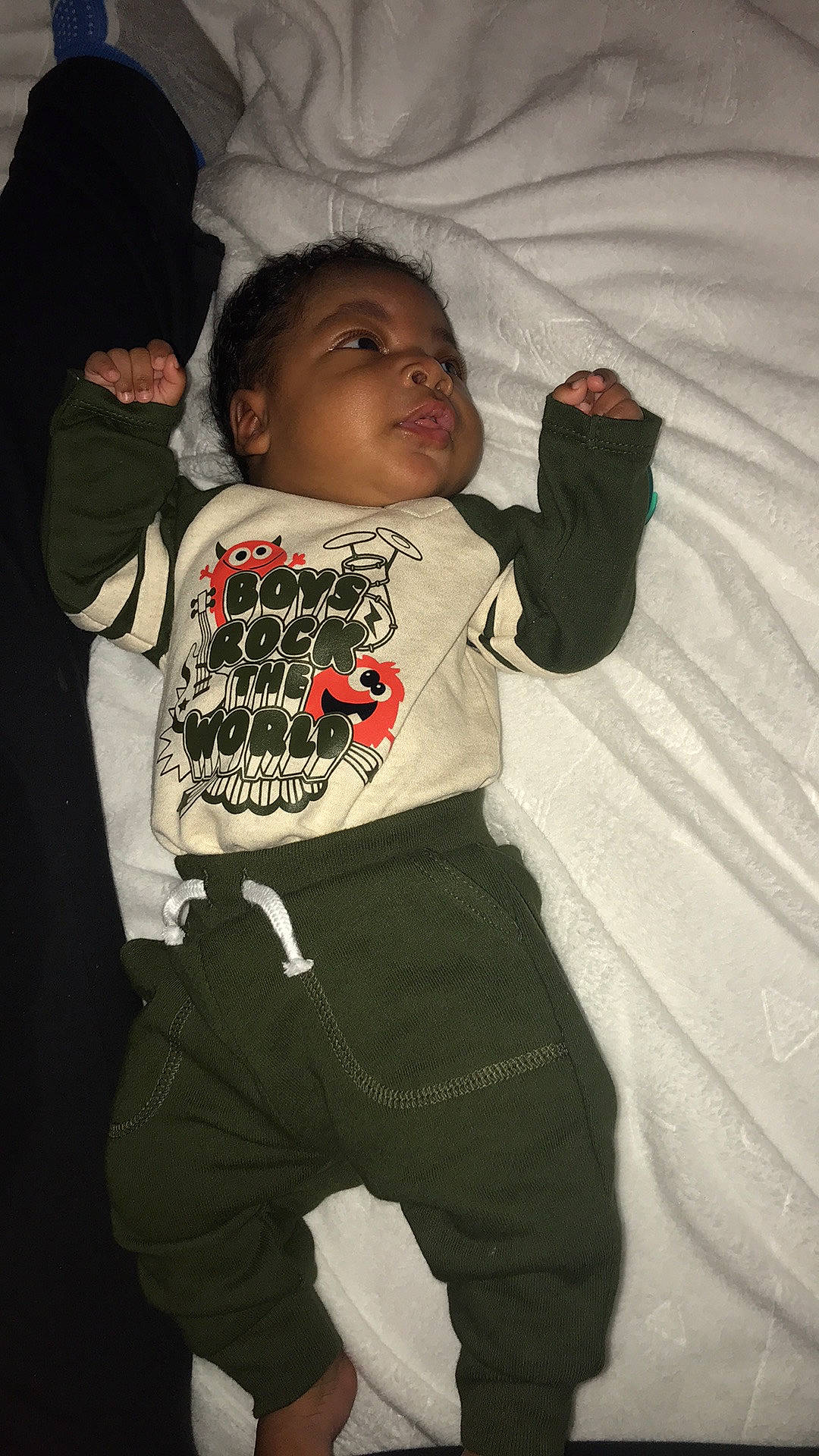 Jahari joined the competition — help win amazing prizes! abdomen, arm, cheek, child, cool, fun, person, t_shirt, toddler, trunk