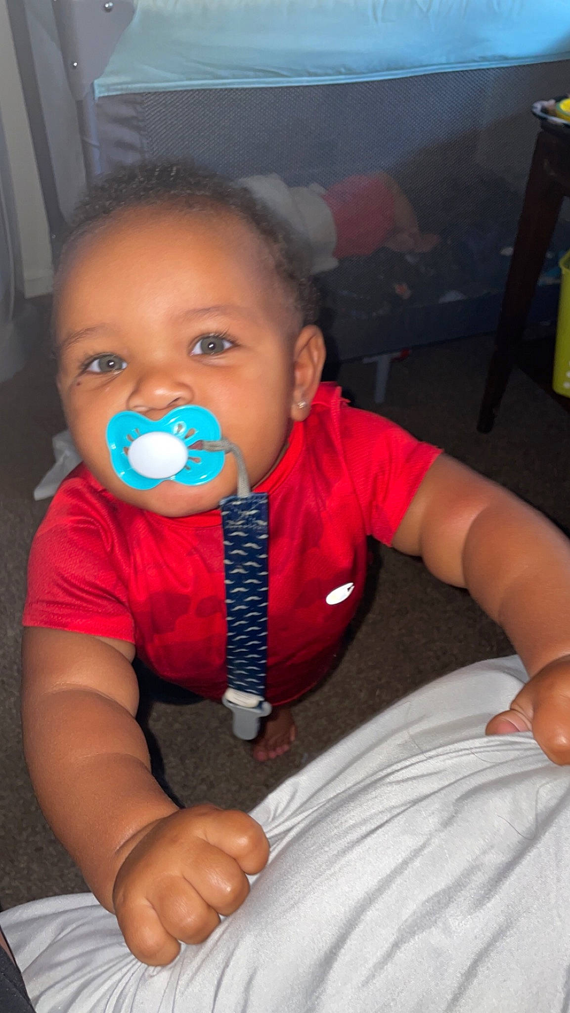 Kylen joined the competition — help win amazing prizes! arm, baby, baby_toddler_clothing, chair, cheek, comfort, cool, eye, facial_expression, finger, gesture, hairstyle, hand, happy, human_body, mouth, nose, person, skin, sleeve