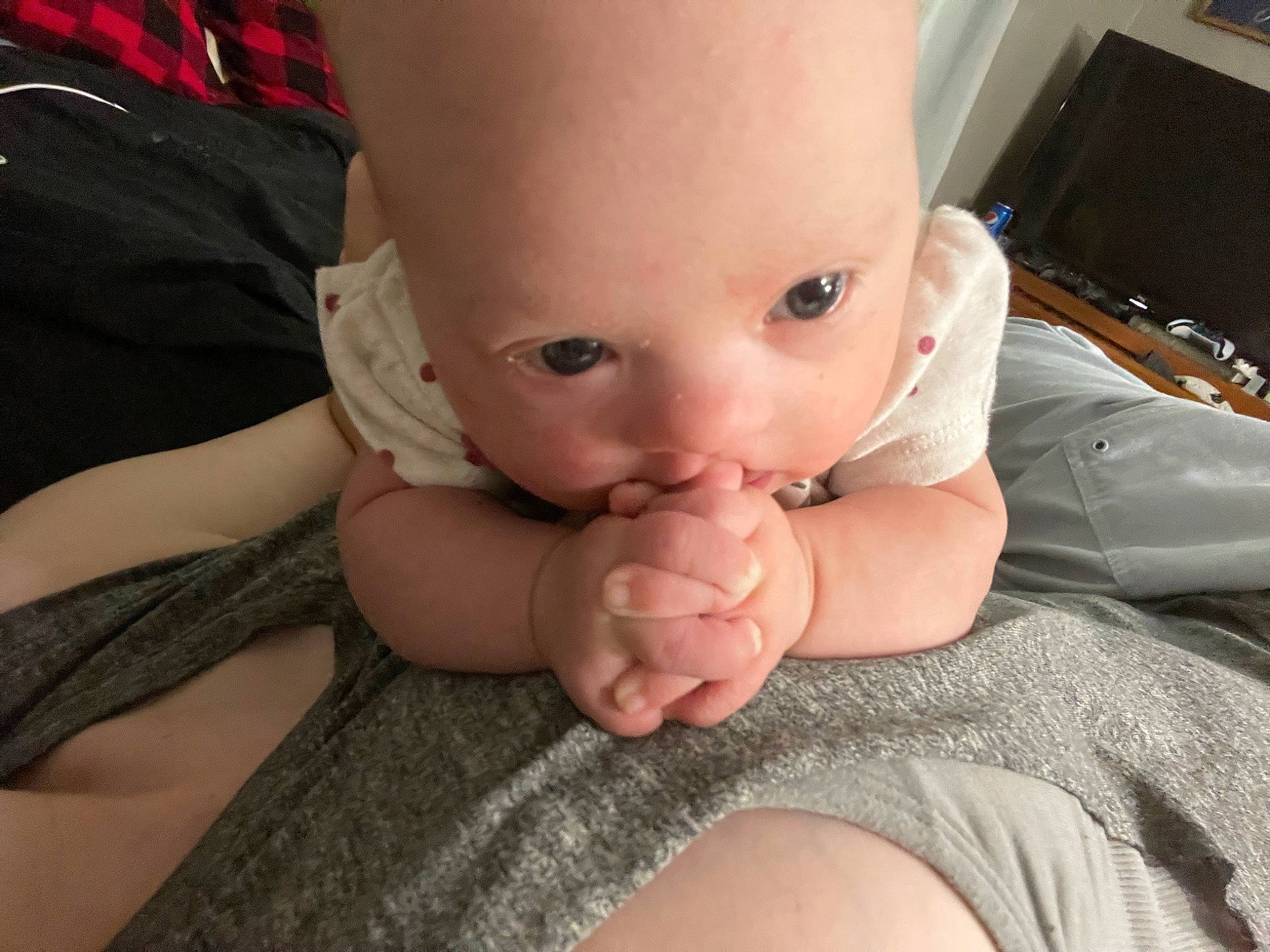 Luna joined the competition — help win amazing prizes! baby, cheek, comfort, ear, eye, eyebrow, eyelash, finger, gesture, hand, head, iris, joint, lip, mouth, nail, nose, person, skin, thumb