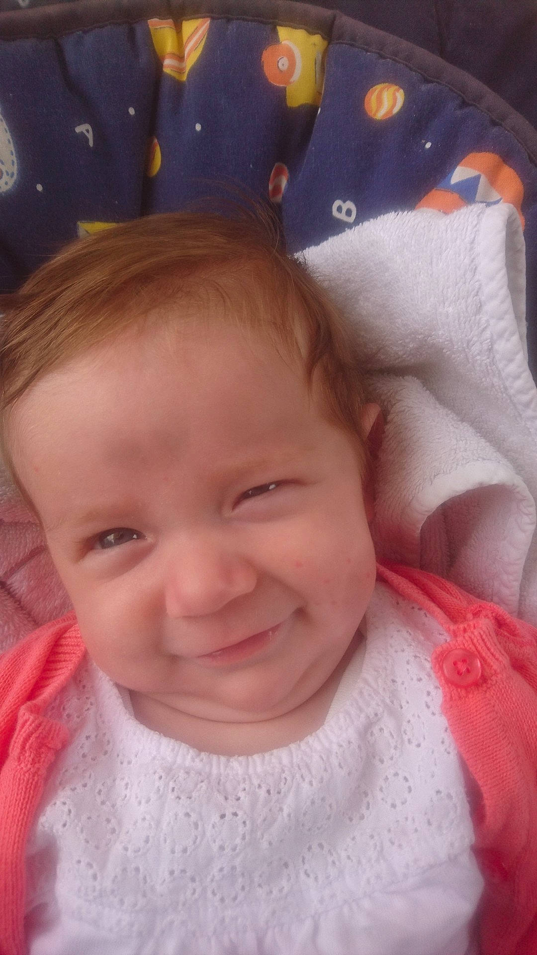 Gwenaëlle participe au concours pour gagner de l'argent avec cette photo : beauty, cheek, child, chin, day, eye, eyebrow, face, forehead, girl, head, human_hair_color, infant, iris, joy, lip, nose, person, pink, skin