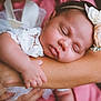 Alana joined the competition — help win amazing prizes! arm, baby, child, closeup, cocooned, cute, flower_headband, hand, infant, love, newborn, peaceful, person, portrait, resting, skin, sleeping, soft_light, tenderness, white_lace