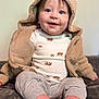 Niko joined the competition — help win amazing prizes! baby, child, smiling, hoodie, bear_ears, blue_eyes, sitting, gray_pants, bare_feet, cute, cozy, soft_texture, indoor, portrait, happy, infant, clothing, warm, cute_outfit, young