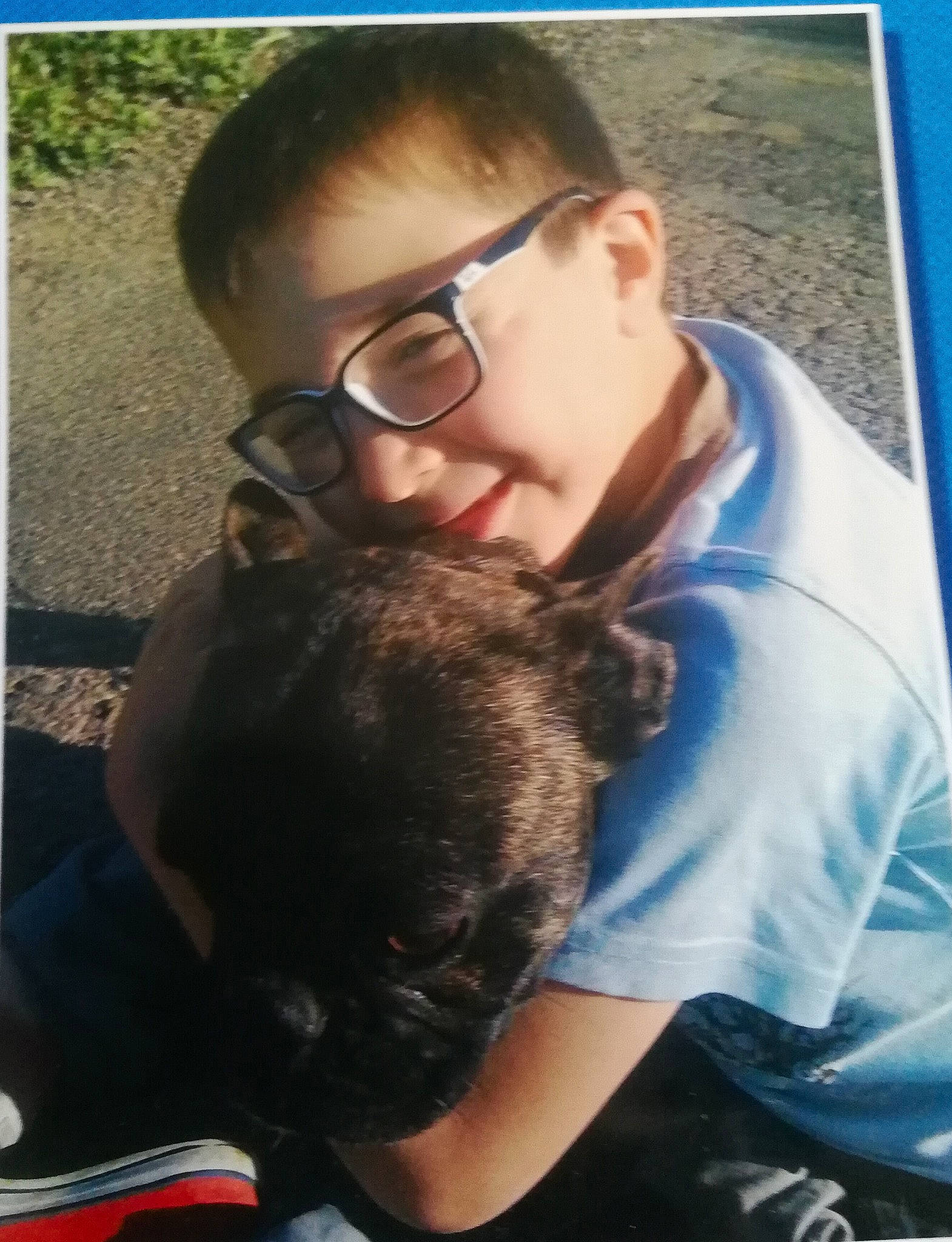 Yoda a rejoint le concours — aidez-le/la à gagner de superbes lots ! carnivoran, dog, dog_breed, dog_breed_group, dog_like_mammal, ear, eyewear, facial_hair, glasses, joy, non_sporting_group, person, selfie, snout, vision_care