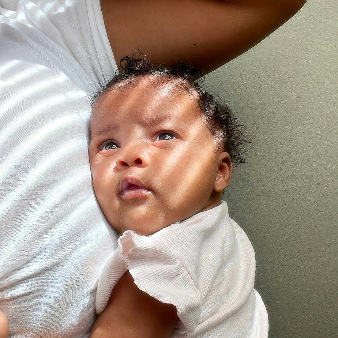 Nyheiri Mcmillan joined the competition — help win amazing prizes! arm, baby, bodypart, clothing, face, finger, frown, hand, happy, head, newborn, person, photography, portrait, sad, selfie, skin, smile, t_shirt, undershirt