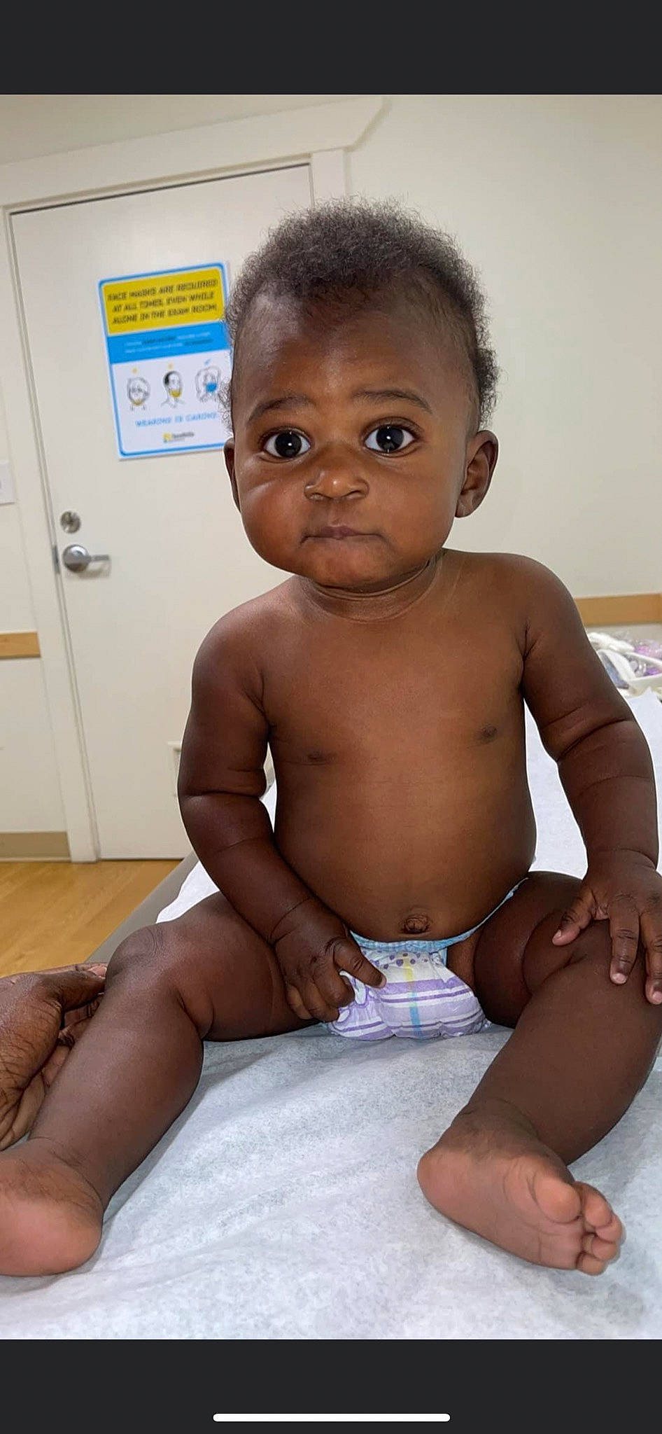 Zakiyah joined the competition — help win amazing prizes! baby_toddler_clothing, cheek, chest, chin, door, face, finger, head, iris, joint, lip, mouth, muscle, neck, nose, person, skin, smile, stomach, thigh