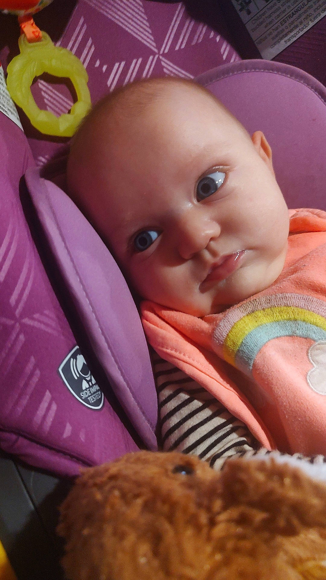 Diana joined the competition — help win amazing prizes! baby, baby_toddler_clothing, cheek, child, comfort, doll, eyelash, happy, iris, linens, lip, magenta, nail, nose, person, pink, product, skin, textile, toddler