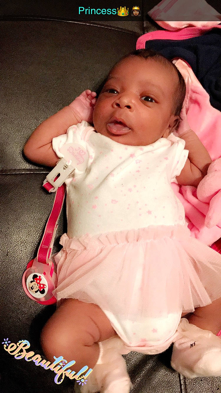 Sky is registered to the contest to win money with this photo: baby, baby_products, baby_toddler_clothing, beauty, cheek, child, eye, finger, lip, mouth, person, pink, product, skin, smile, toddler