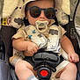 Trystan is registered to the contest to win money with this photo: accessories, baby, baby_clothes, car_seat, child, child_seat, comfort, cute, fashion, hat, indoor, infant, pacifier, portrait, relaxing, safety_harness, seatbelt, socks, summer_clothing, sunglasses