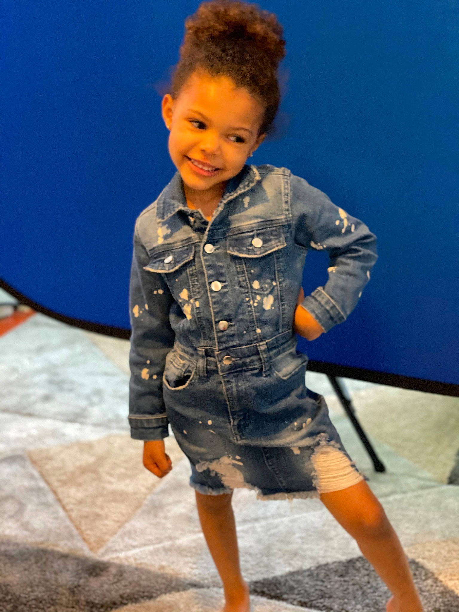 Isabelle joined the competition — help win amazing prizes! army, camouflage, denim, electric_blue, face, fashion_design, gesture, jacket, joy, leg, military_camouflage, military_person, military_uniform, non_commissioned_officer, pattern, person, sleeve, smile, soldier, t_shirt