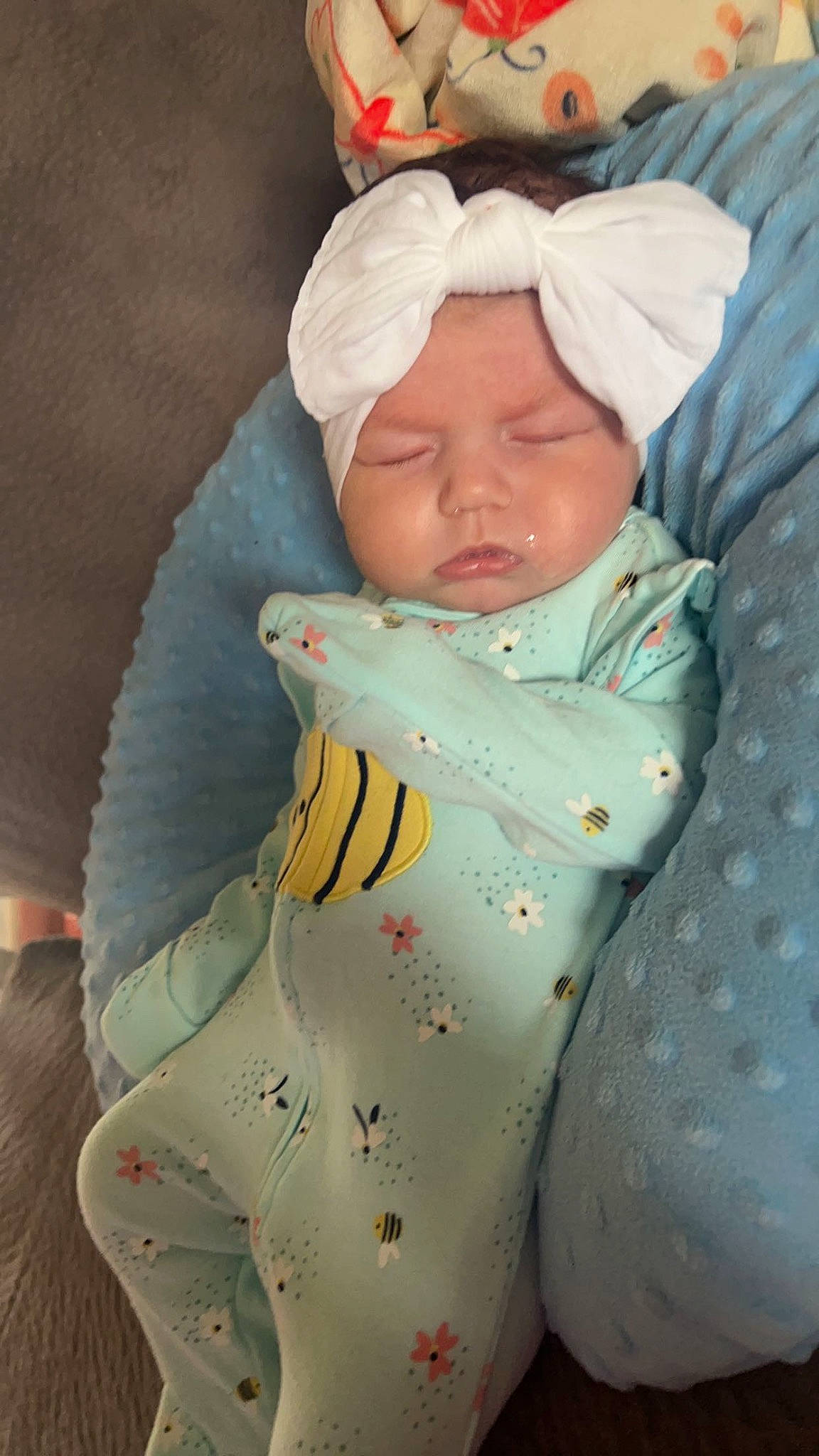 Syrenna is registered to the contest to win money with this photo: baby, baby_products, baby_safety, baby_sleeping, baby_toddler_clothing, cheek, child, comfort, hat, headwear, linens, pattern, person, skin, sleeve, toddler