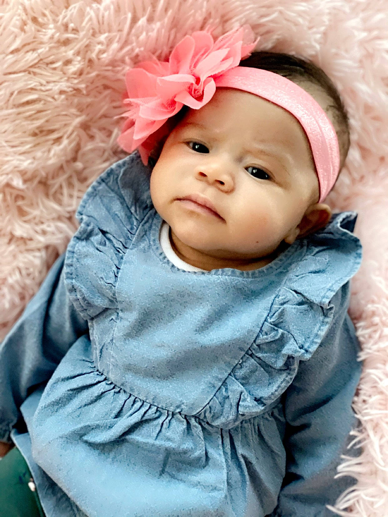 Jazlyn is registered to the contest to win money with this photo: baby, baby_toddler_clothing, cap, cheek, eye, eyebrow, eyelash, face, happy, headgear, headwear, iris, lip, outerwear, person, pink, skin, sleeve, smile, textile