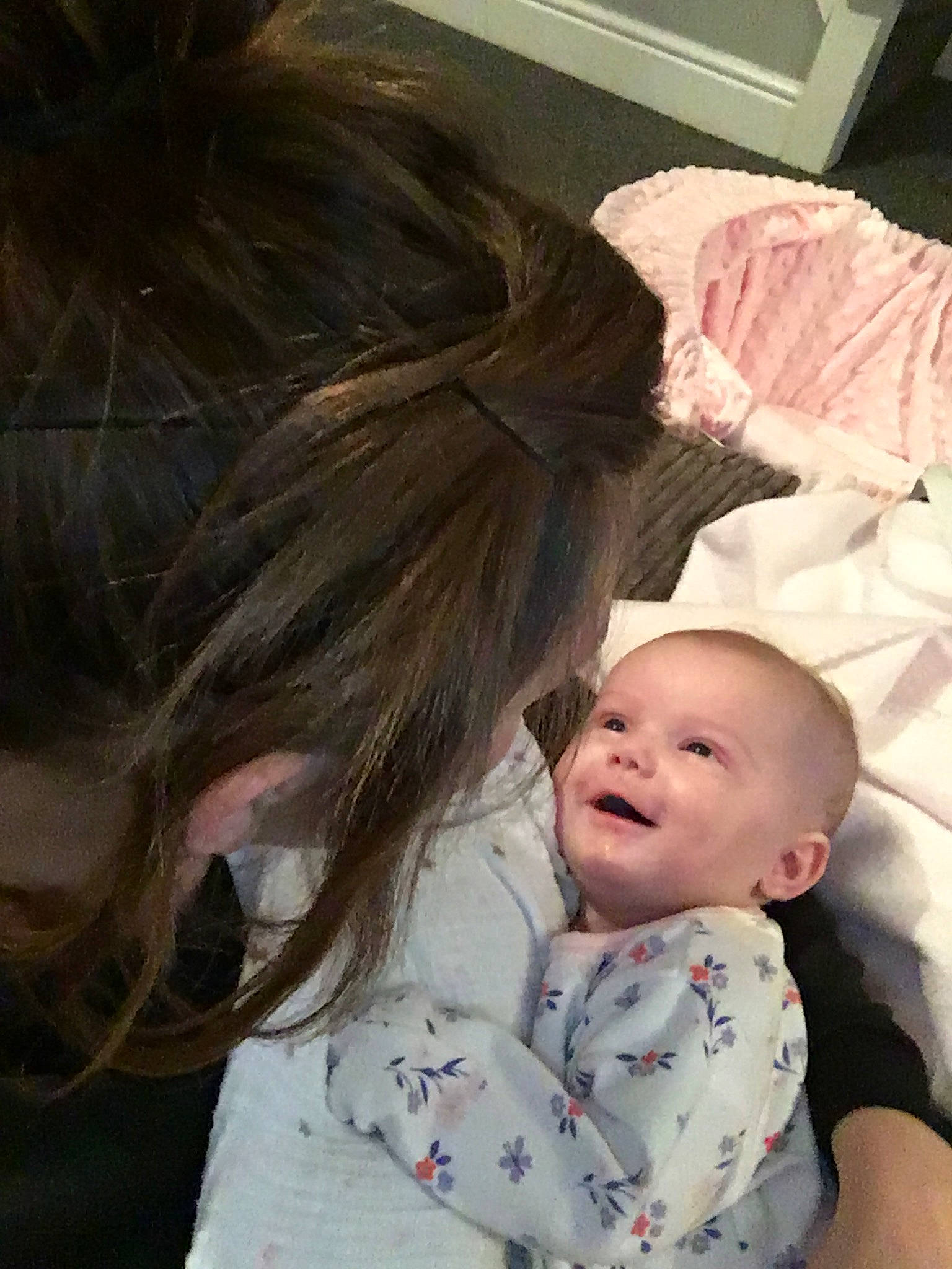 Kayla joined the competition — help win amazing prizes! baby, birth, cheek, child, daughter, ear, hair, hairstyle, long_hair, mother, person, skin, toddler