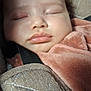 Nour participe au concours pour gagner de l'argent avec cette photo : baby, sleeping, blanket, car_seat, child, face, pink, soft, cozy, closeup, infant, peaceful, rest, young, cute, portrait, seatbelt, comfort, indoor, head
