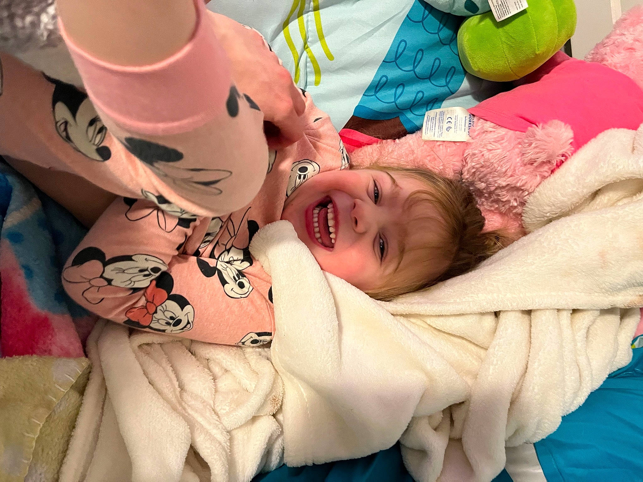 Khaleesi is registered to the contest to win money with this photo: art, baby, baby_products, baby_toddler_clothing, cheek, child, comfort, event, fun, happy, hat, head, human, linens, person, pink, room, skin, smile, textile