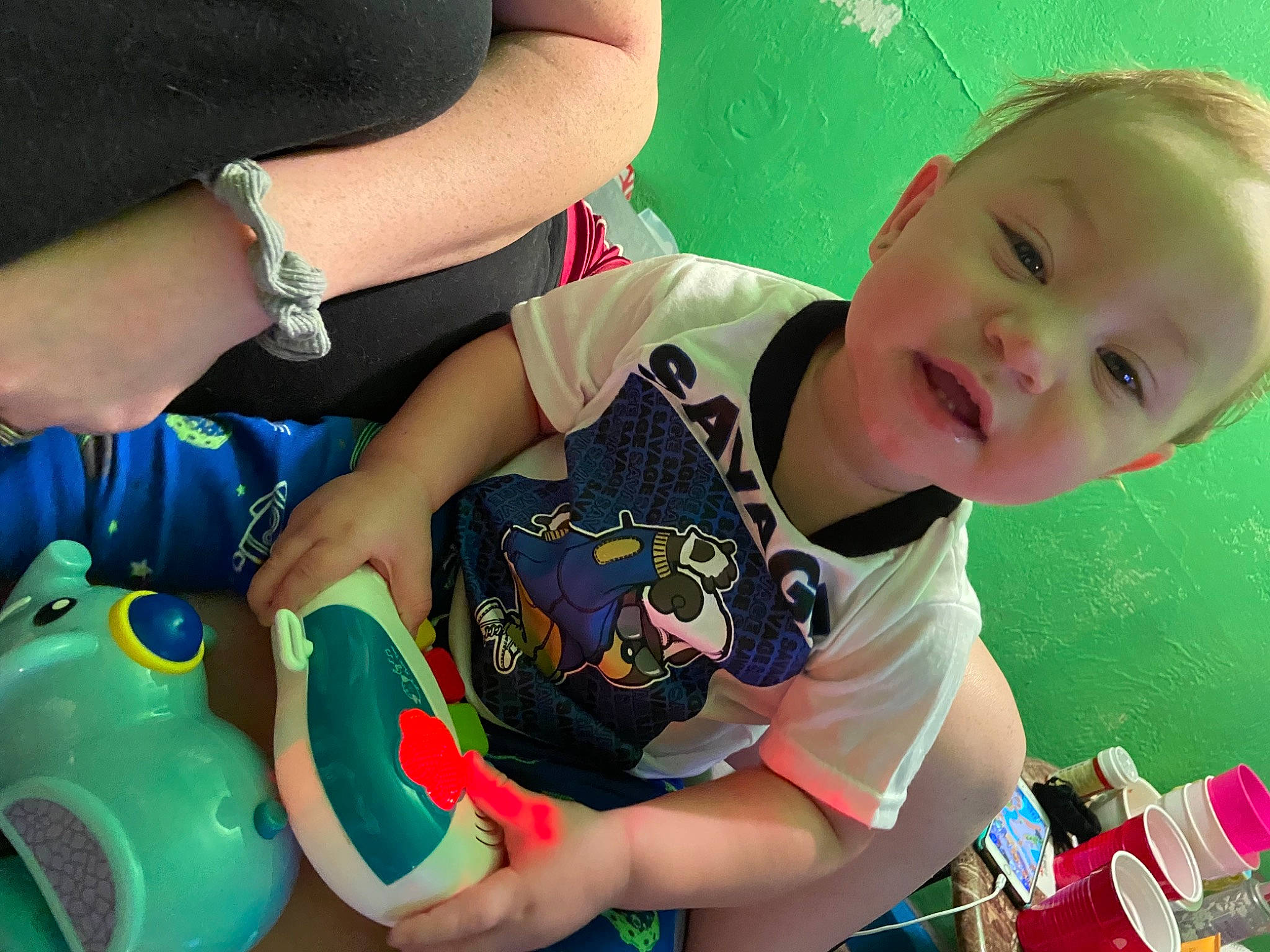 Tariq joined the competition — help win amazing prizes! arm, baby, baby_playing_with_toys, baby_products, baby_toddler_clothing, baby_toys, bracelet, child, hand, person, plastic, play, toddler, watch, wrist