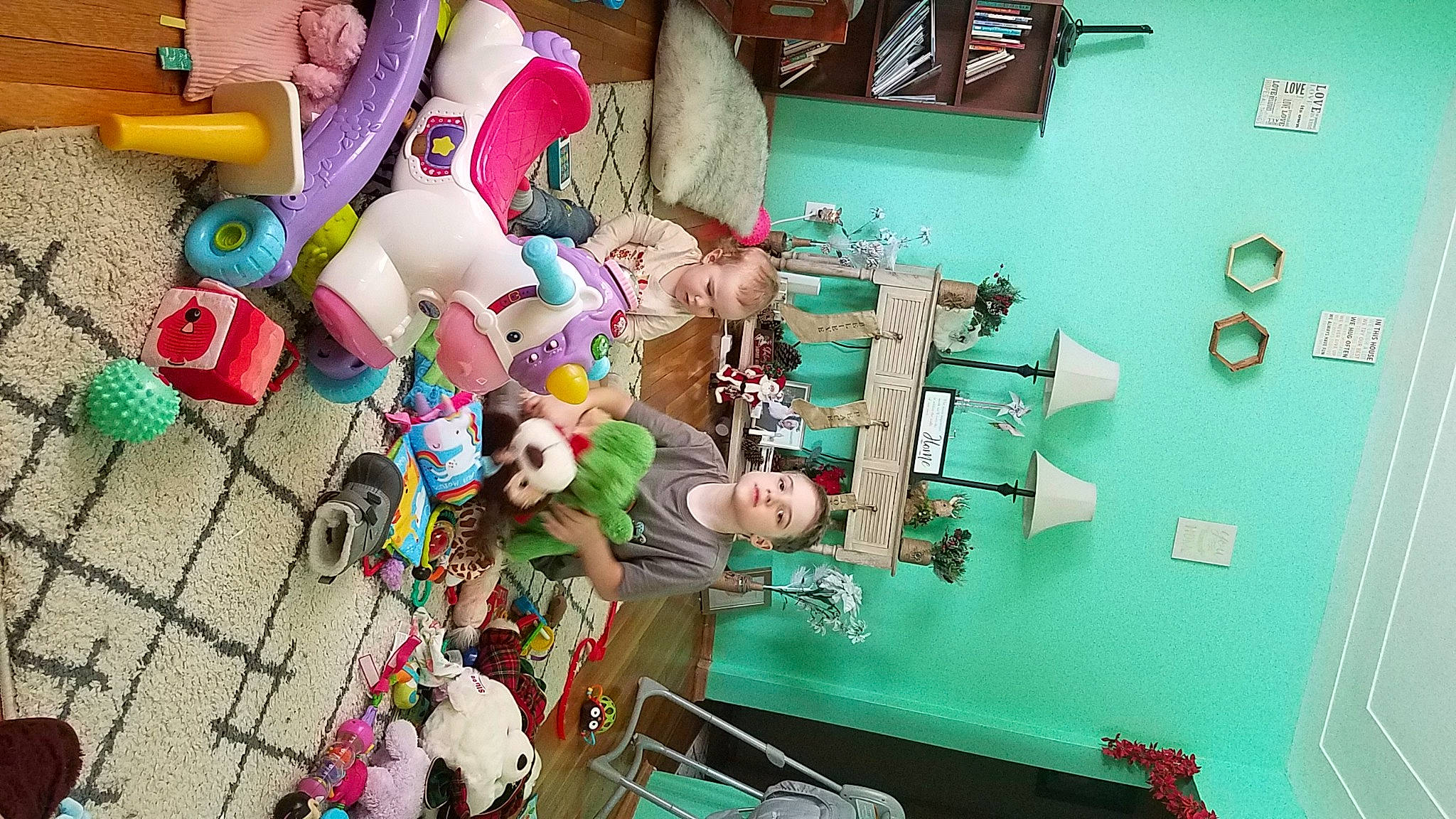 Kurt joined the competition — help win amazing prizes! art, collection, doll, event, fun, green, leisure, machine, ornament, party_supply, person, pink, plastic, plush, room, shelf, shelving, stuffed_toy, teddy_bear, toy