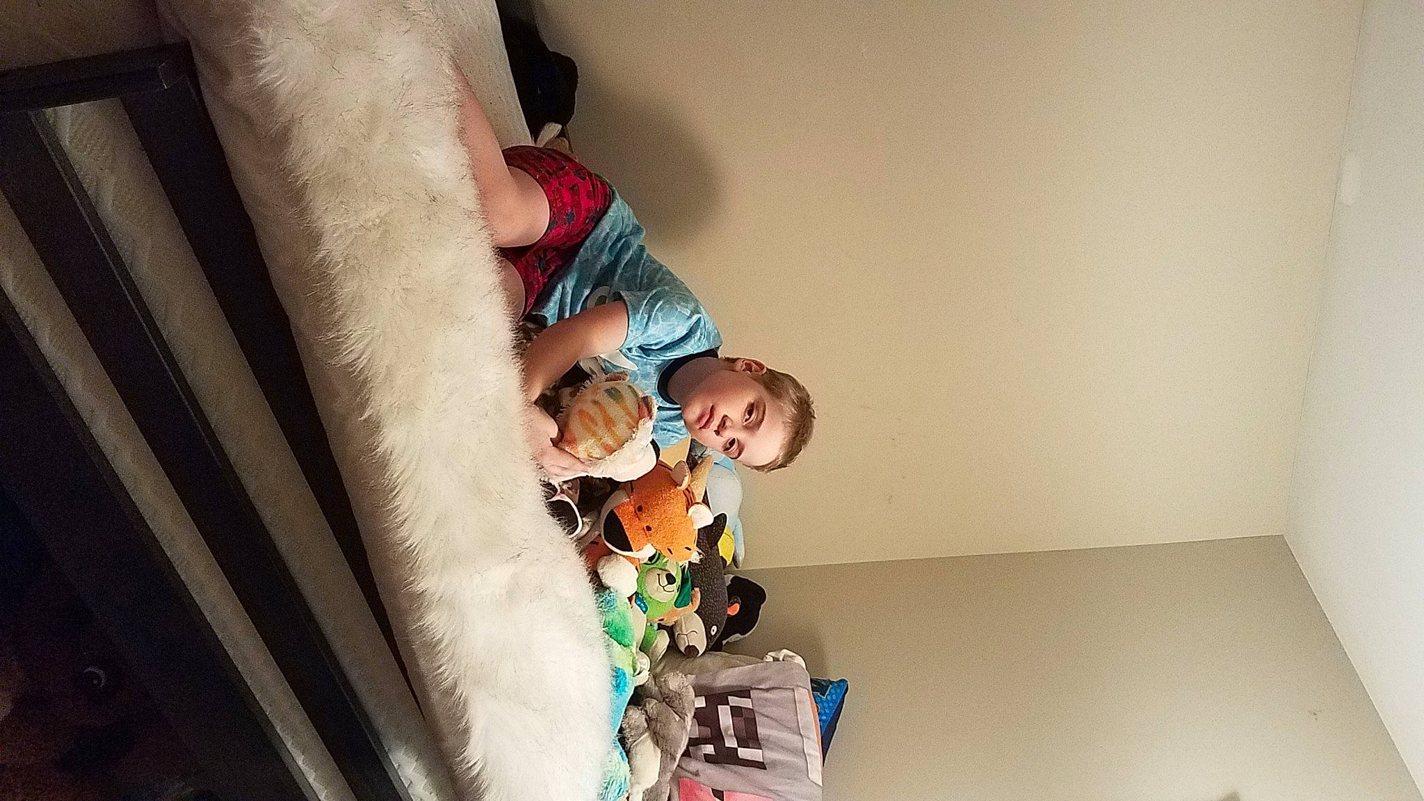 Kurt joined the competition — help win amazing prizes! baby, baby_products, ceiling, child, comfort, couch, event, flooring, fun, leisure, linens, person, room, sitting, t_shirt, toddler, tree, wood