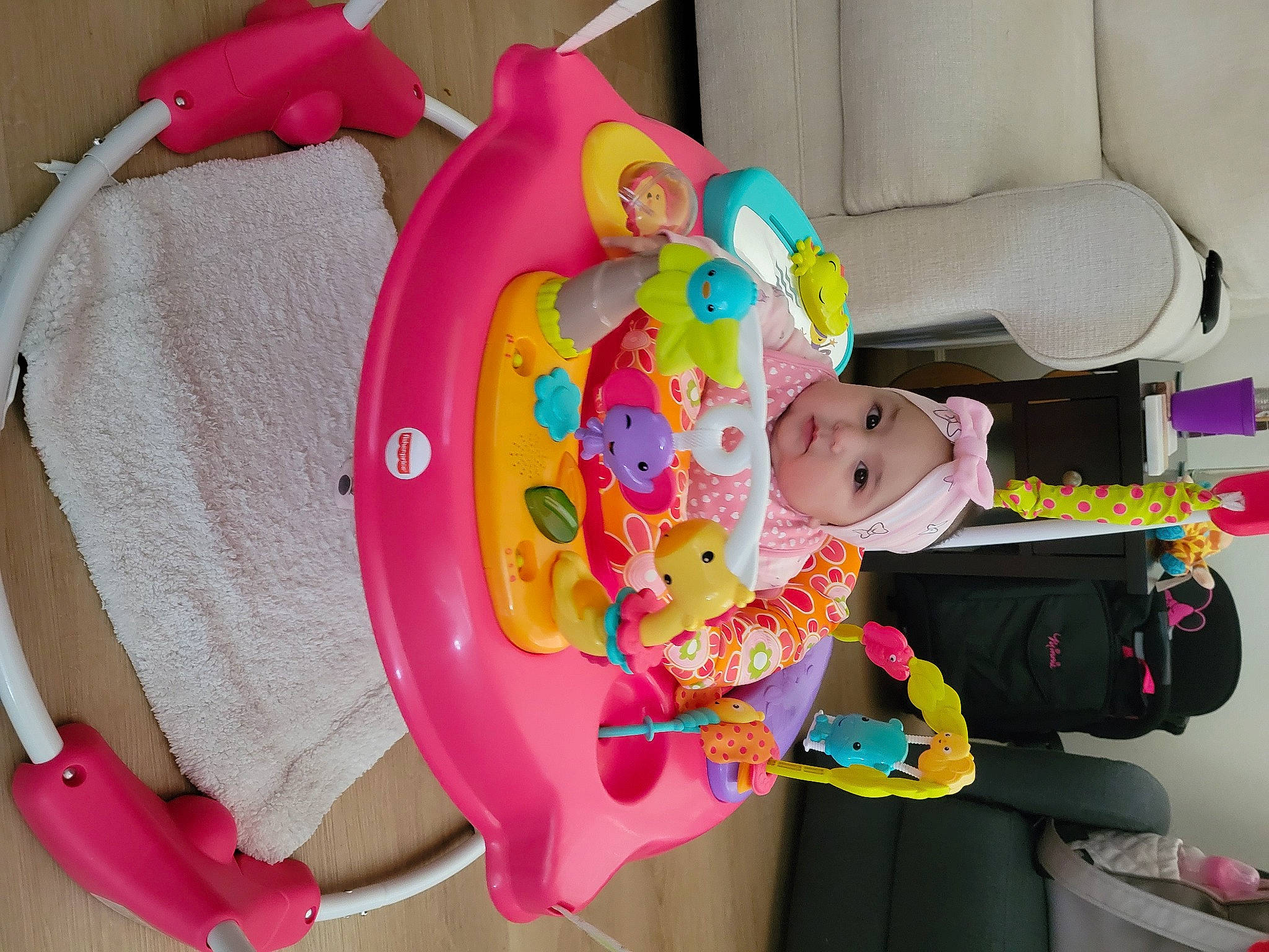 Donna joined the competition — help win amazing prizes! baby_products, baby_toddler_clothing, baby_toys, bag, child, event, fashion_accessory, fun, headwear, luggage_and_bags, magenta, party_supply, person, pink, plastic, play, plush, product, room, stuffed_toy