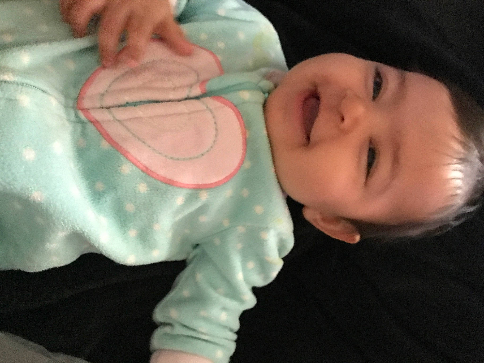 Faye joined the competition — help win amazing prizes! baby, cheek, child, ear, hand, head, headgear, joy, mouth, nose, person, pink, skin, smile, toddler