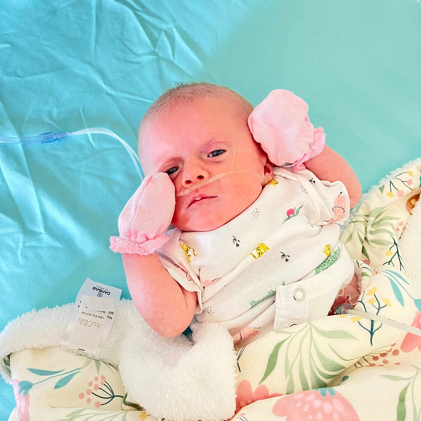 Olivia is registered to the contest to win money with this photo: architecture, baby, bed, bedroom, blanket, building, crib, cushion, face, furniture, head, homedecor, hospital, indoors, infantbed, newborn, person, photography, portrait, room