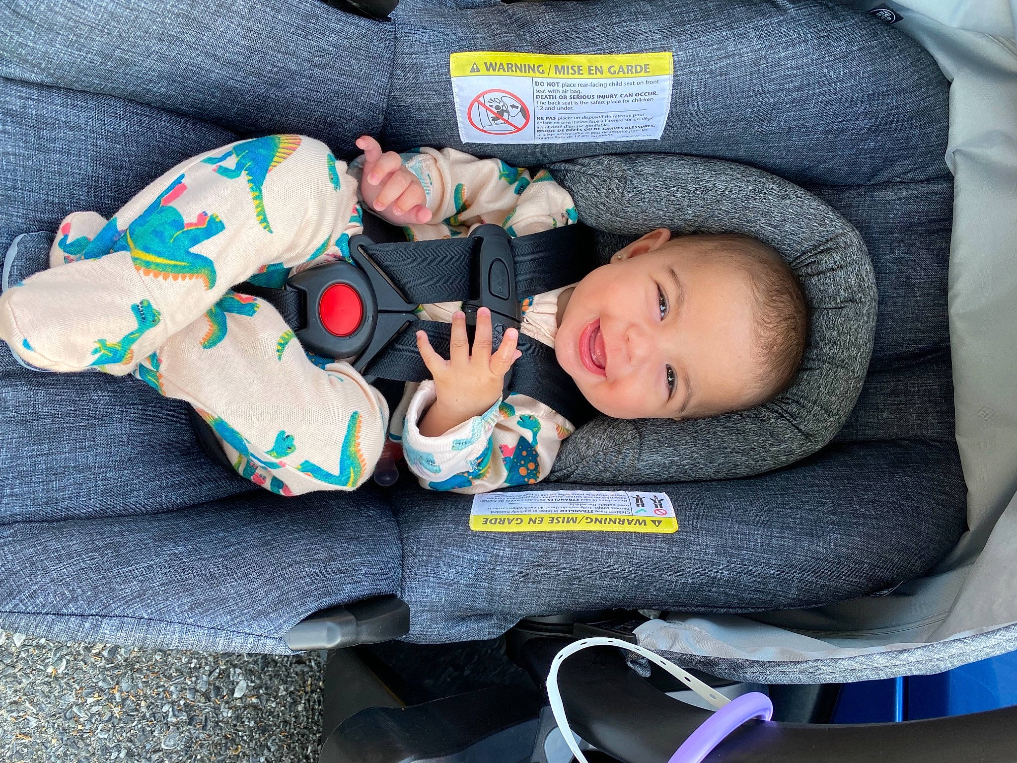 Roselynn is registered to the contest to win money with this photo: auto_part, baby, baby_carriage, baby_in_car_seat, baby_products, baby_safety, baby_toddler_clothing, bag, car_seat, child, comfort, electric_blue, grass, joy, pattern, person, polar_fleece, sitting, sleep, smile