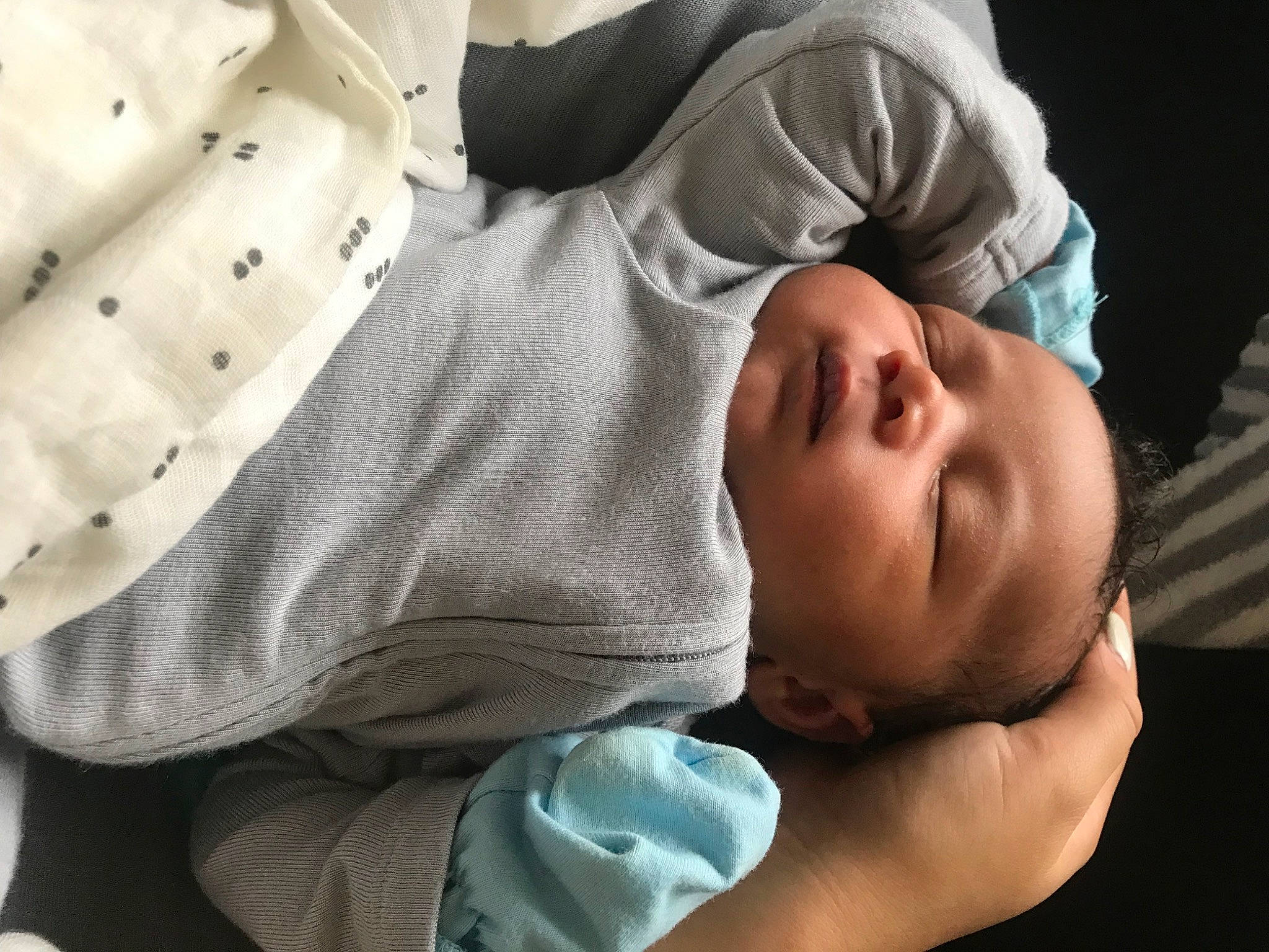 Kacey joined the competition — help win amazing prizes! baby, baby_sleeping, baby_toddler_clothing, bedtime, cheek, child, comfort, elbow, facial_expression, flash_photography, human_body, linens, mouth, nose, person, portrait_photography, room, skin, sleep, sleeve