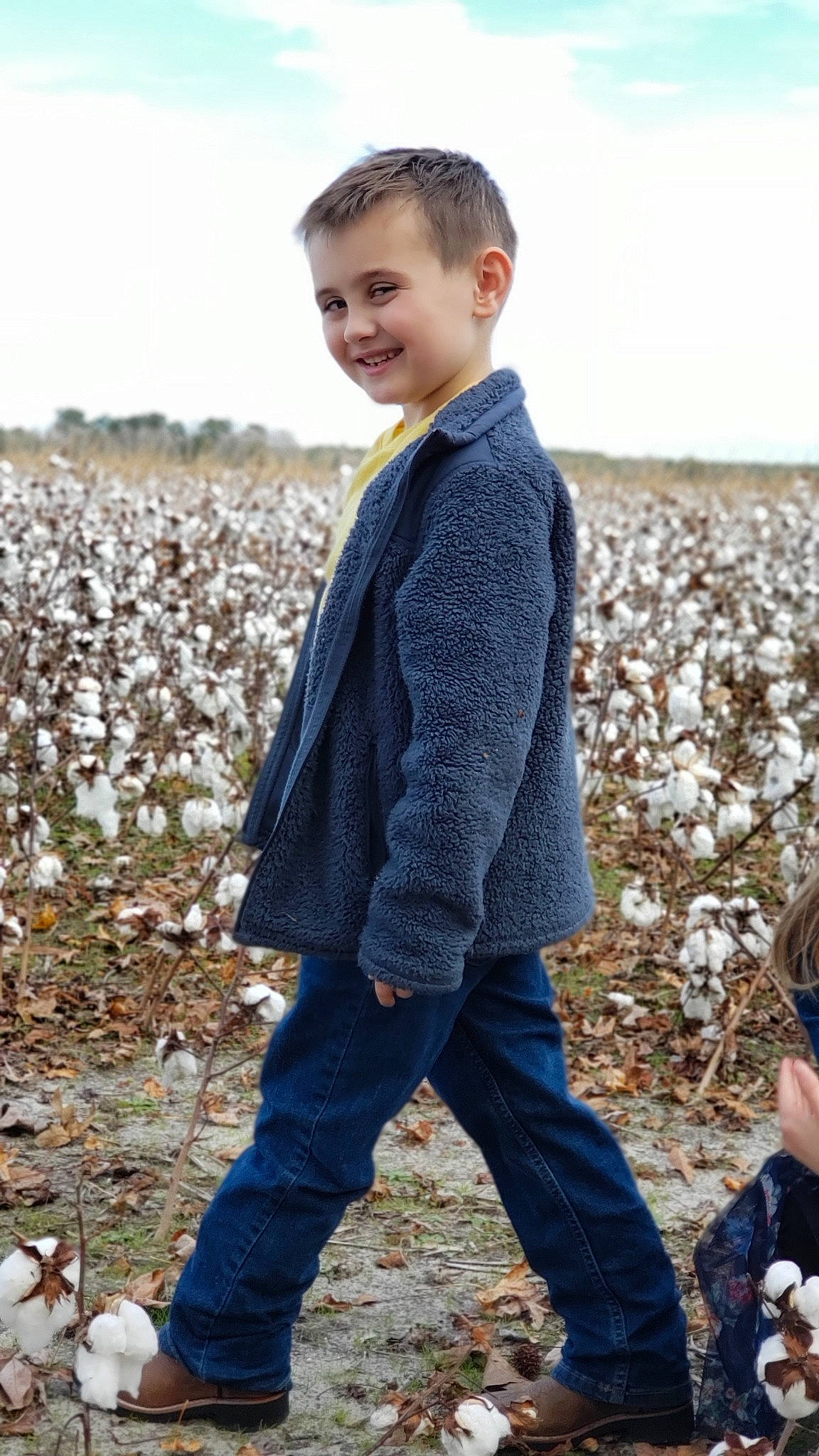 Jaxon is registered to the contest to win money with this photo: blazer, child, child_model, clothing, coat, denim, footwear, gentleman, jacket, jeans, joy, male, outerwear, person, shoe, standing, suit, textile, top, winter