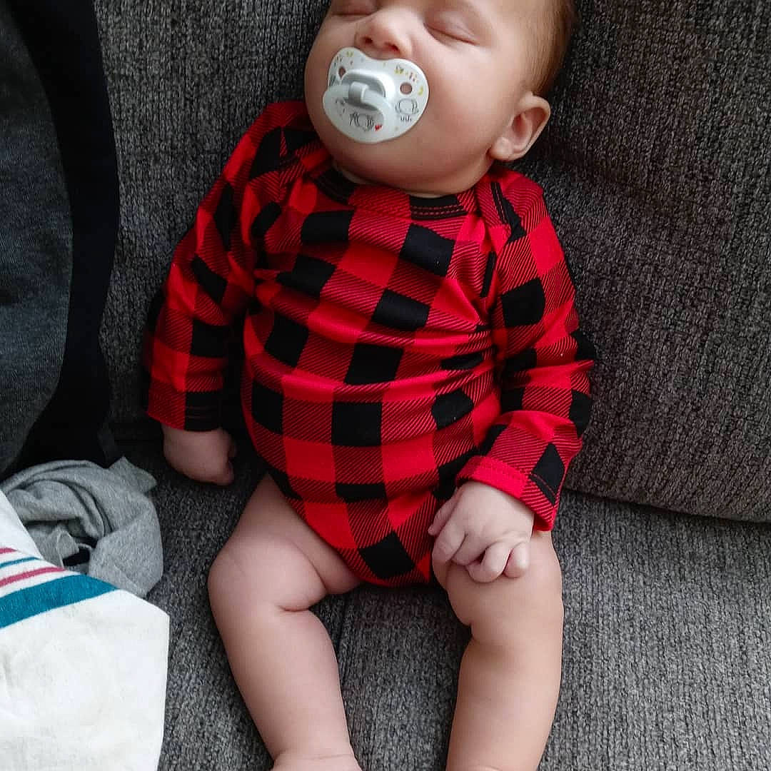 Karsen joined the competition — help win amazing prizes! arm, baby, baby_toddler_clothing, collar, comfort, eyelash, hand, human_body, knee, lip, mouth, neck, person, plaid, plant, shorts, skin, sleeve, tartan, textile
