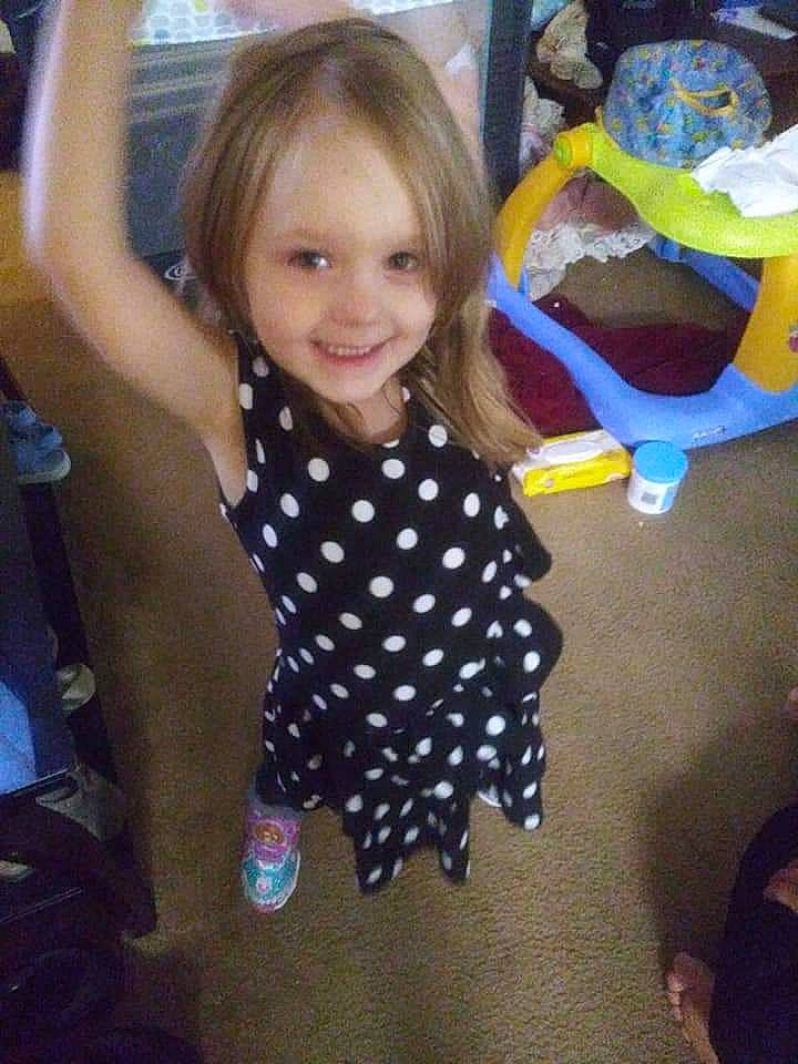 Lilly joined the competition — help win amazing prizes! child, design, fun, iris, joy, pattern, person, play, polka_dot, smile, toddler