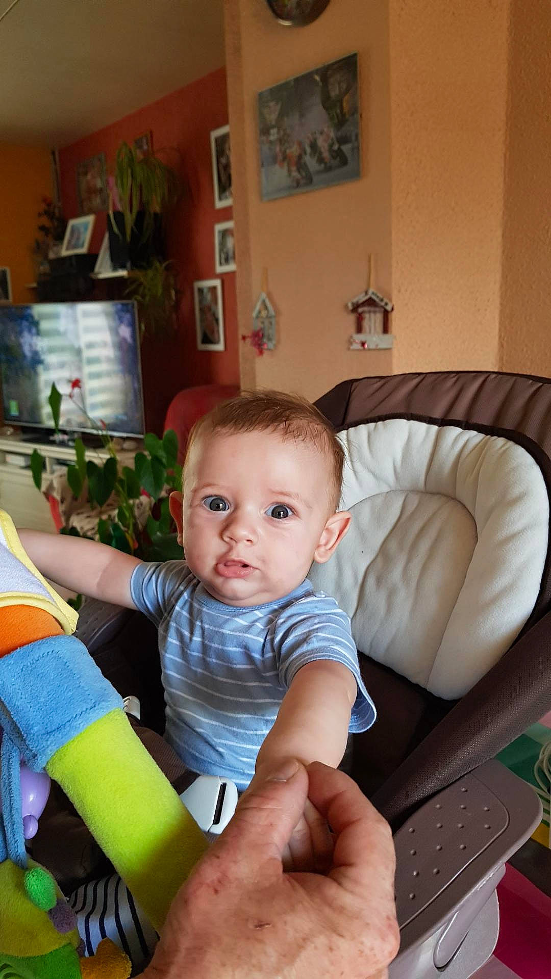 Daryl participe au concours pour gagner de l'argent avec cette photo : baby, baby_products, child, furniture, person, play, product, room, sitting, toddler