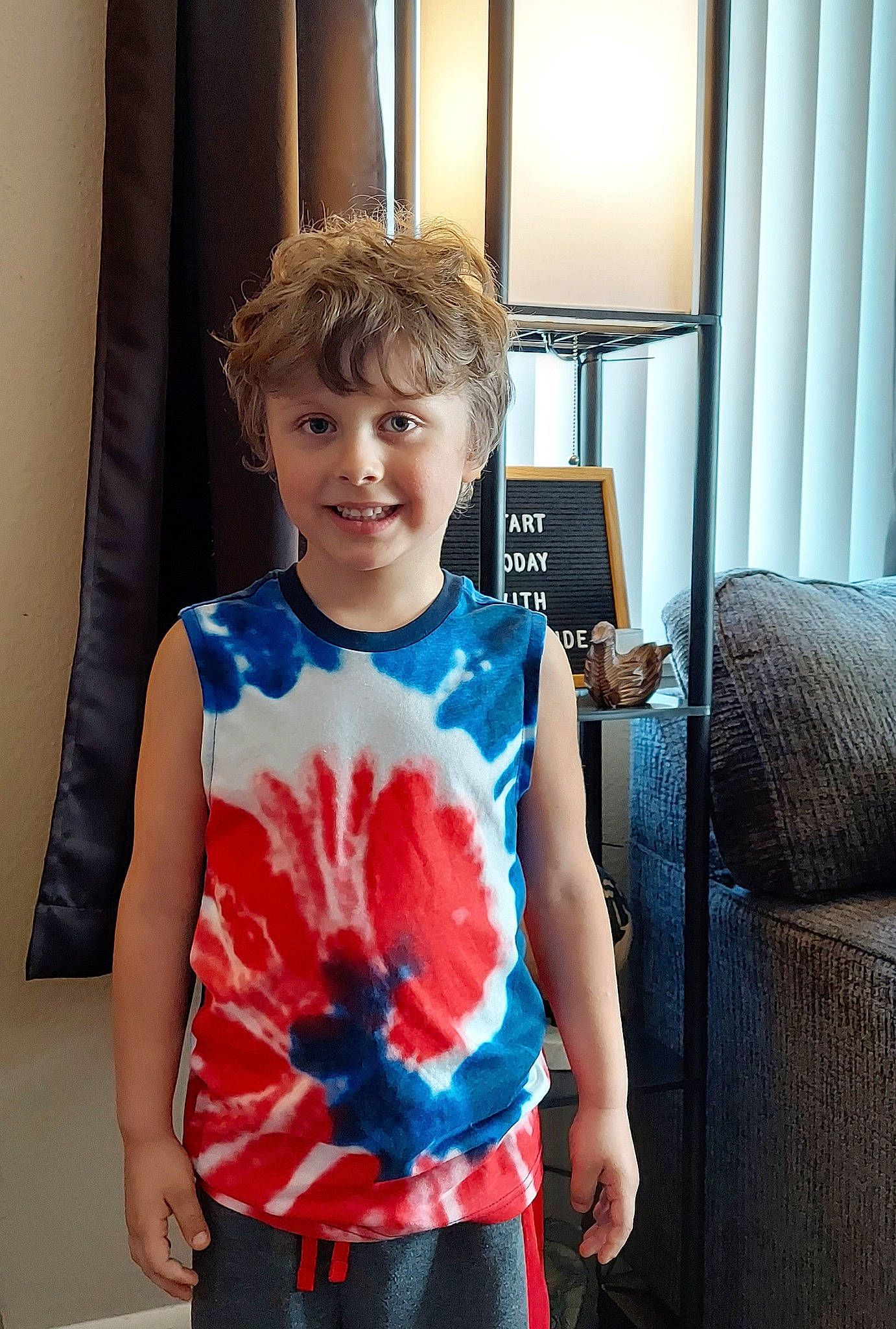 Kysen joined the competition — help win amazing prizes! abdomen, baby_toddler_clothing, child, couch, curtain, electric_blue, fashion_accessory, flooring, fun, happy, head, joy, lamp, pattern, person, room, sitting, sleeve, smile, t_shirt