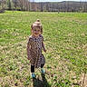 Kyleigh joined the competition — help win amazing prizes! child, girl, smile, dress, leopard_print, grass, meadow, sunny, nature, outdoor, trees, happy, shadow, field, young, person, footwear, daylight, greenery, casual_clothing
