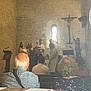Elaïa a rejoint le concours — aidez-le/la à gagner de superbes lots ! church, baby, people, priest, stained_glass, religion, ceremony, baptism, family, stone_wall, pews, microphone, cross, statue, candle, window, adult, child, indoor, event