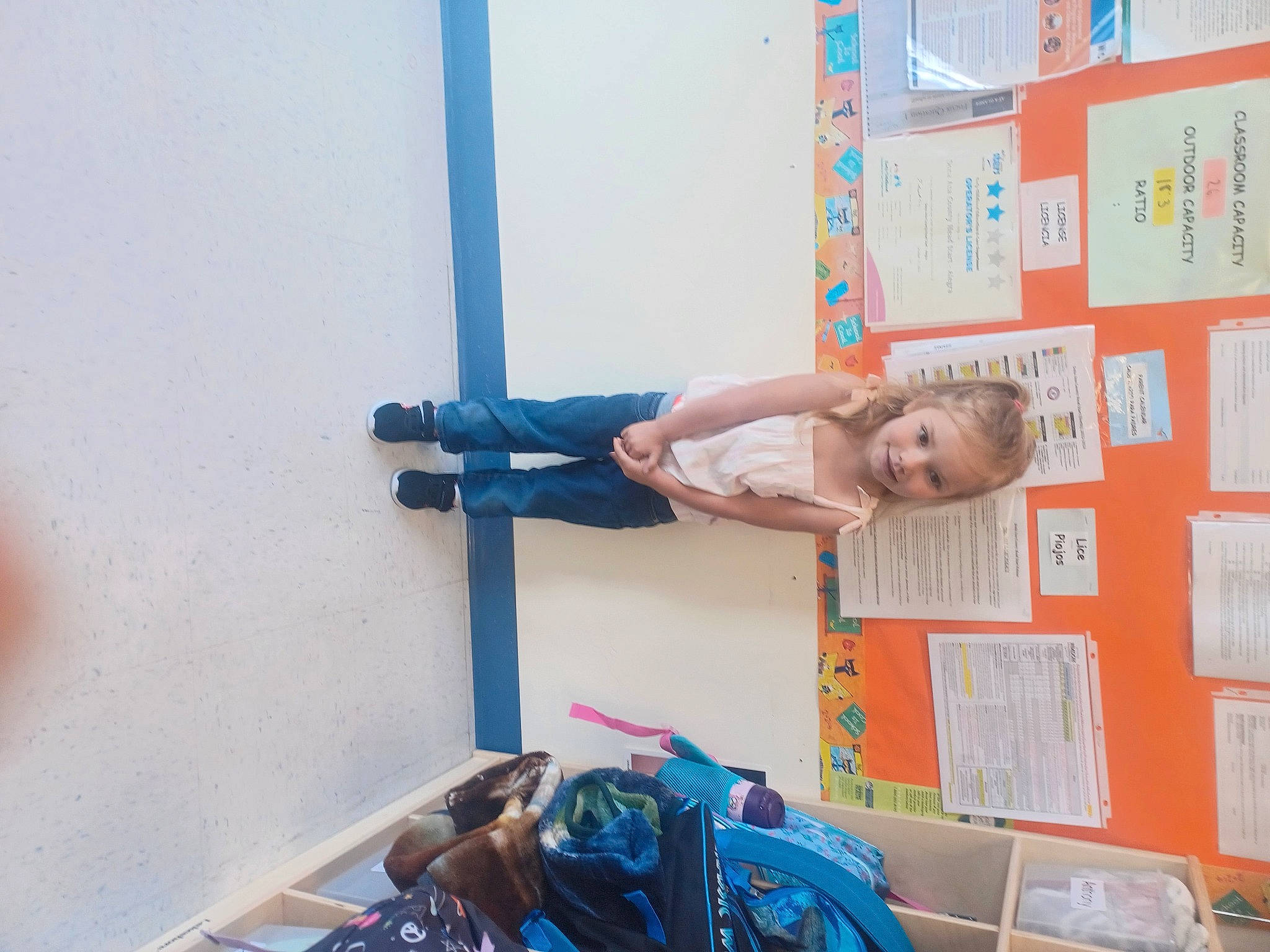 Azariah joined the competition — help win amazing prizes! backpack, bag, balance, child, elbow, electric_blue, fun, human_leg, joy, knee, leisure, luggage_and_bags, machine, person, plastic, play, room, shorts, t_shirt, toddler