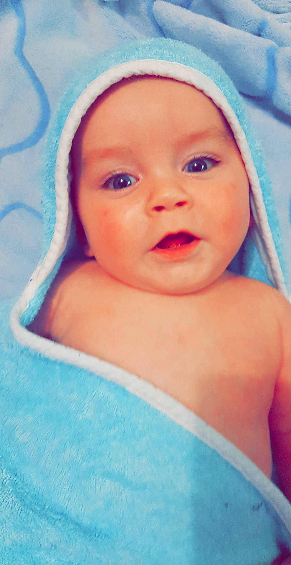 Declyn is registered to the contest to win money with this photo: aqua, baby, blue, cheek, child, chin, close_up, eye, eyebrow, eyelash, face, forehead, head, iris, lip, nose, person, portrait, skin, smile