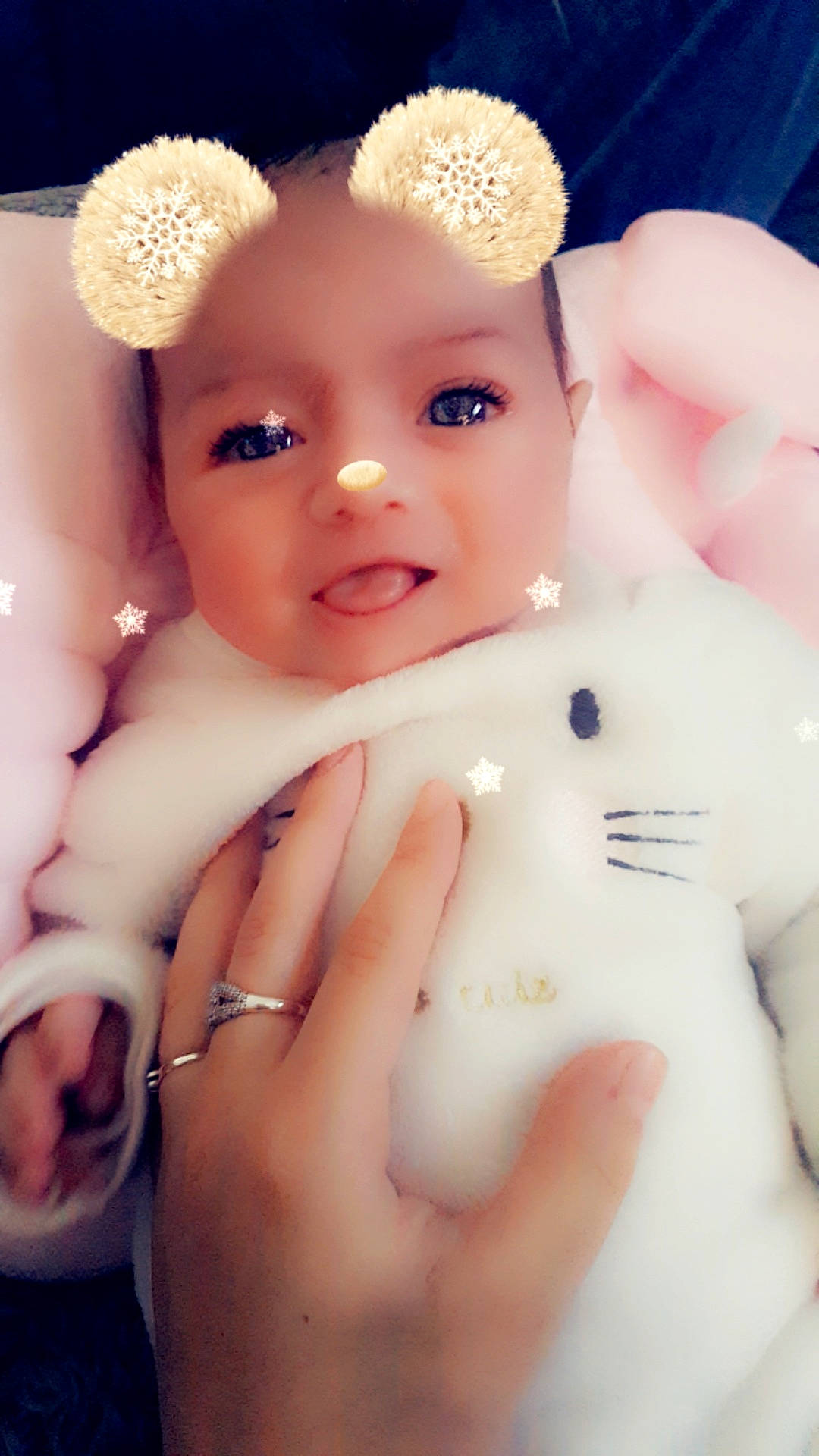 Layanah participe au concours pour gagner de l'argent avec cette photo : cheek, child, doll, eyelash, finger, girl, hand, infant, iris, lip, nail, person, skin