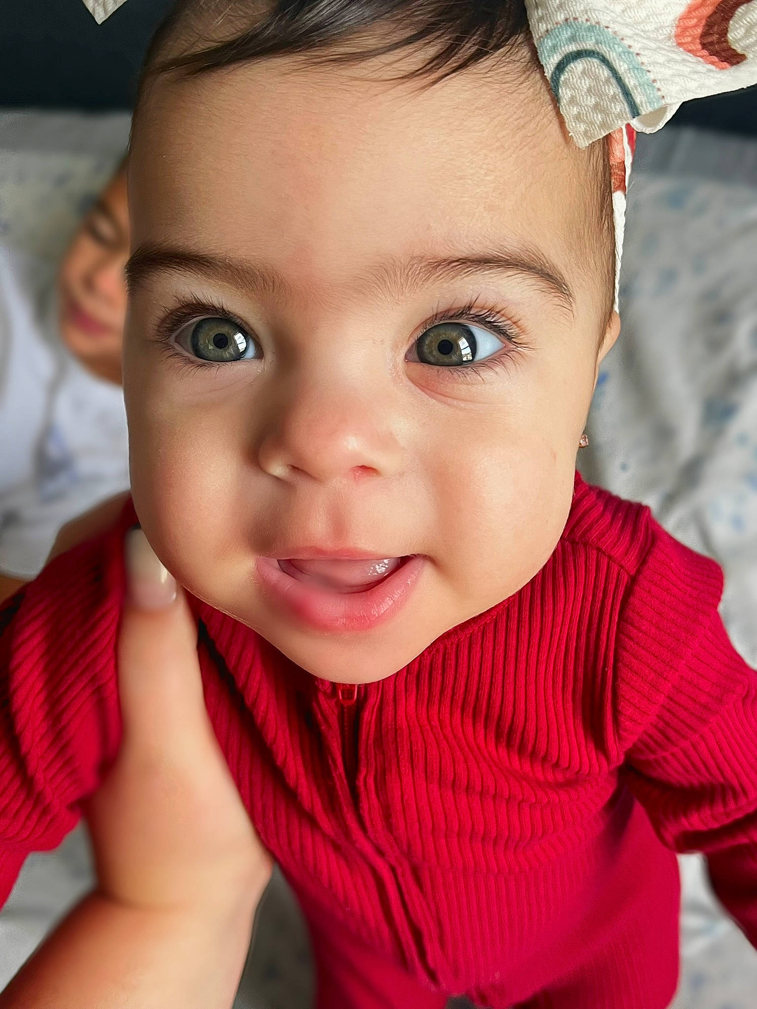 Jhené is registered to the contest to win money with this photo: cheek, chin, ear, eyebrow, eyelash, forehead, hair, hairstyle, happy, human_body, lip, mouth, neck, nose, person, product, skin, sleeve, smile, standing