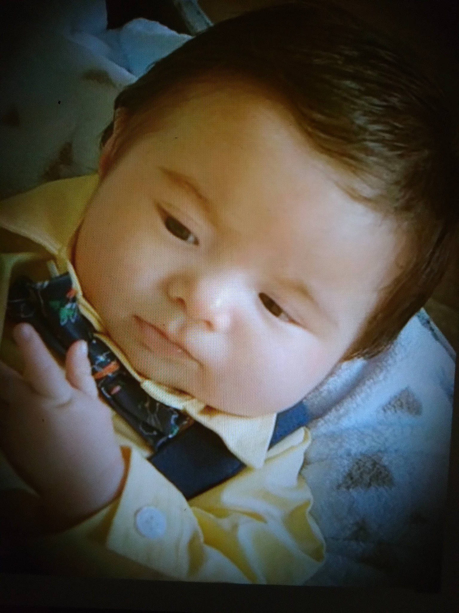 Troy joined the competition — help win amazing prizes! baby, baby_toddler_clothing, cheek, child, chin, close_up, comfort, eyebrow, eyelash, finger, flash_photography, hand, happy, iris, lip, nose, person, sitting, skin, tints_and_shades