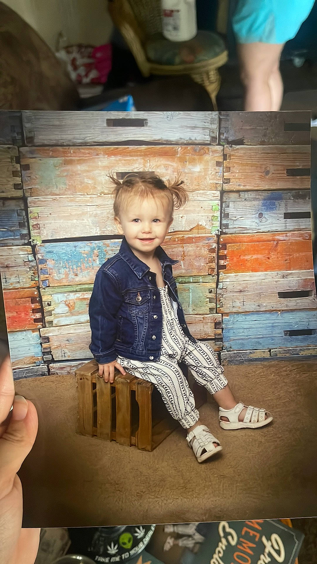 Harmonie joined the competition — help win amazing prizes! chair, child, cool, flash_photography, flooring, fun, happy, joy, pattern, person, portrait, portrait_photography, room, sitting, smile, stock_photography, tints_and_shades, toddler, visual_arts, wood