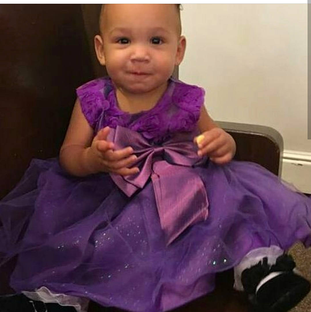 A'Mila joined the competition — help win amazing prizes! child, girl, headwear, lilac, outerwear, person, purple, toddler, violet