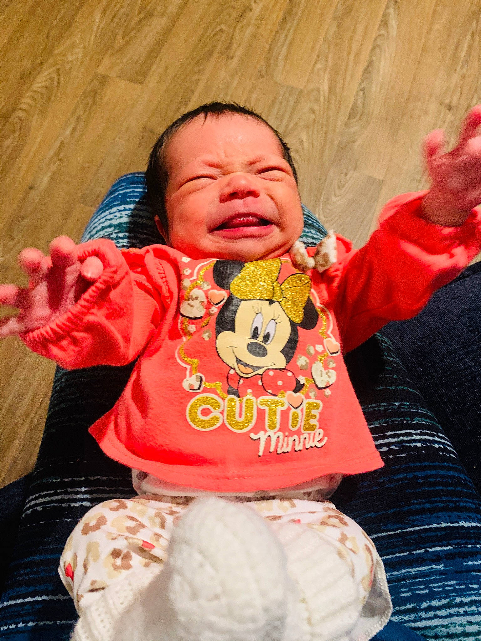 Isabell joined the competition — help win amazing prizes! baby, cheek, child, facial_expression, happy, person, pink, play, smile, toddler